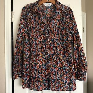 Women’s button down blouse- floral print